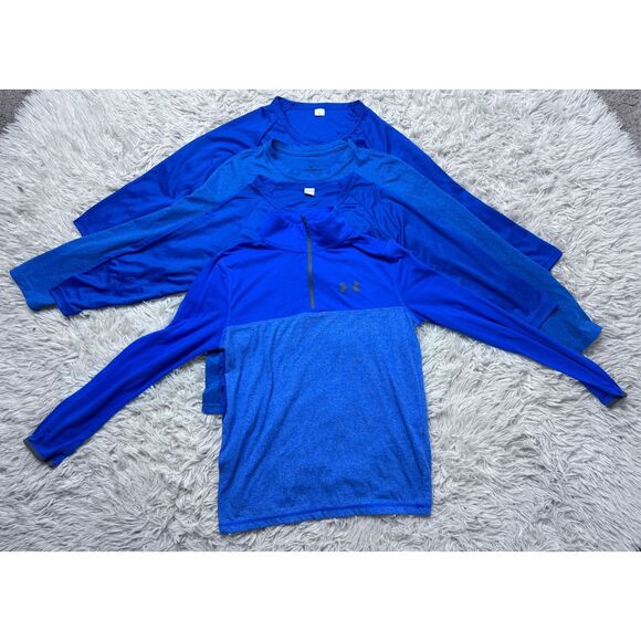 Under Armour Other - 4 piece boys Blue Long-sleeve bundle size Large 16 by Nike, Under Armour & JR Te
